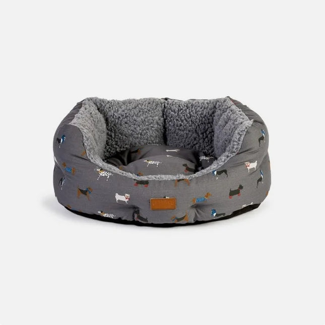 FatFace Marching Dogs Deluxe Slumber Bed