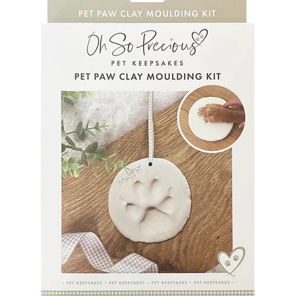 Oh So Precious Clay Pet Paw Print Impression Moulding Kit