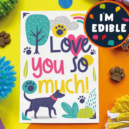 Scoff Edible Greetings Card