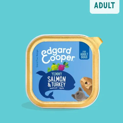 Edgard Cooper Salmon & Turkey Cup 150g