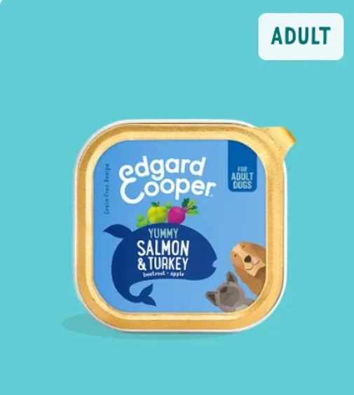 Edgard Cooper Salmon & Turkey Cup 150g